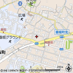 三重県四日市市垂坂町792周辺の地図