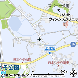兵庫県西脇市上比延町270周辺の地図