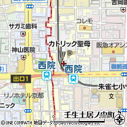 京福電気鉄道株式会社　鉄道部運輸課事務所周辺の地図