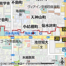 ブライズアカデミー京都周辺の地図