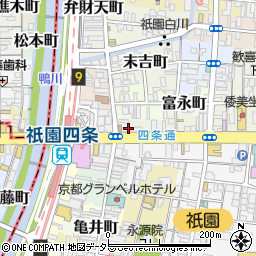 元禄周辺の地図