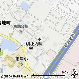 滋賀県草津市青地町1657周辺の地図