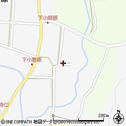 兵庫県丹波篠山市今田町下小野原397周辺の地図