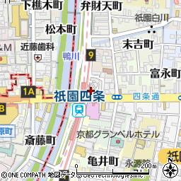 京都府京都市東山区川端町187周辺の地図