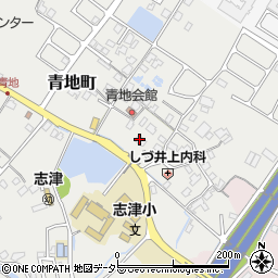 滋賀県草津市青地町499周辺の地図
