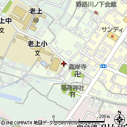滋賀県草津市野路町519周辺の地図