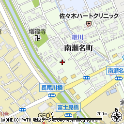 静岡県静岡市葵区南瀬名町6周辺の地図