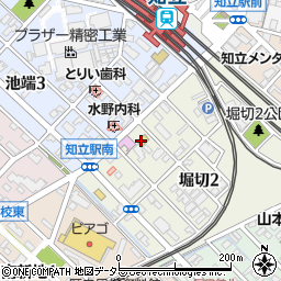 ファミリーマート知立駅南店周辺の地図