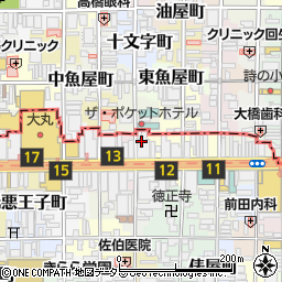 ソレキア株式会社　京都支店周辺の地図