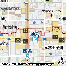 ＰｗＣ京都・監査法人周辺の地図