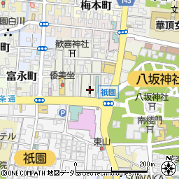 京都府京都市東山区祇園町北側285周辺の地図