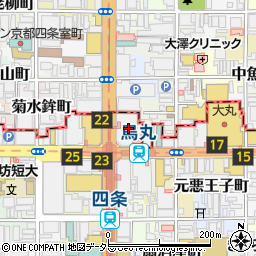京都三井ビルディング周辺の地図