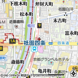 京都府京都市東山区川端町周辺の地図