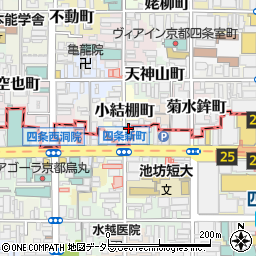 京都たばこ会館周辺の地図