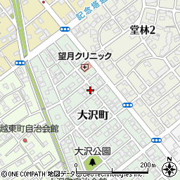静岡県静岡市清水区大沢町11-3周辺の地図