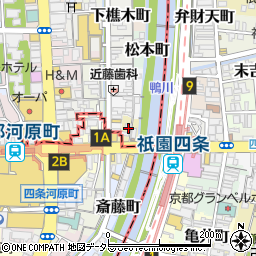 京都府京都市中京区柏屋町周辺の地図