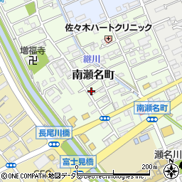 静岡県静岡市葵区南瀬名町19-13周辺の地図