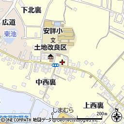 井内商店周辺の地図