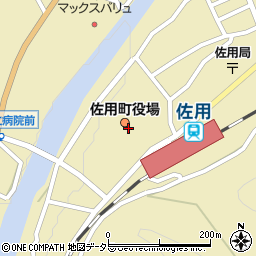 兵庫県佐用町（佐用郡）周辺の地図