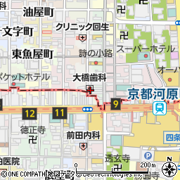 京都府京都市中京区大日町426周辺の地図