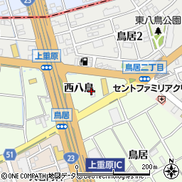 愛知トヨタ自動車キャラット知立店周辺の地図