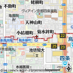 京都創作和食 こばん屋周辺の地図