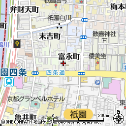 京都府京都市東山区祇園町北側254周辺の地図