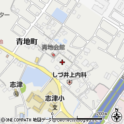 滋賀県草津市青地町501周辺の地図