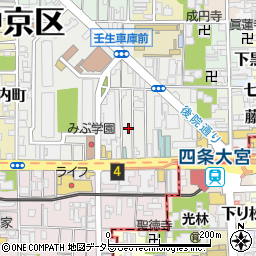 四条松本電機株式会社周辺の地図