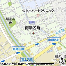 静岡県静岡市葵区南瀬名町19-12周辺の地図