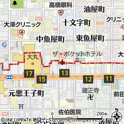 エス・バランス四条烏丸周辺の地図