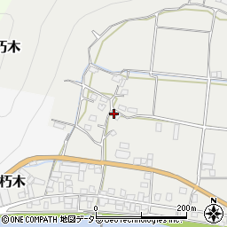 岡山県美作市朽木144周辺の地図