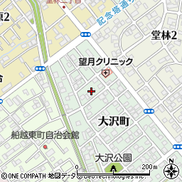 静岡県静岡市清水区大沢町12周辺の地図
