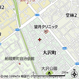 静岡県静岡市清水区大沢町12周辺の地図