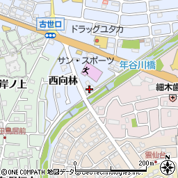 京都府亀岡市古世町西向林30周辺の地図