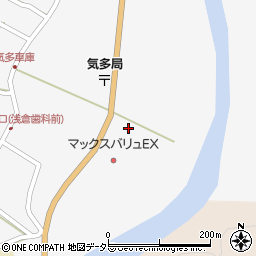 静岡県浜松市天竜区春野町気田846周辺の地図