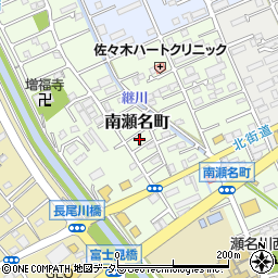 静岡県静岡市葵区南瀬名町19周辺の地図