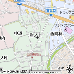 京都府亀岡市中矢田町岸ノ上15周辺の地図