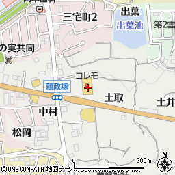 京都府亀岡市篠町浄法寺中村45周辺の地図