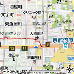京都府京都市中京区大日町422周辺の地図