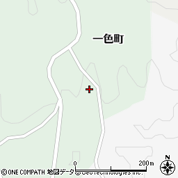 愛知県岡崎市一色町（長木）周辺の地図