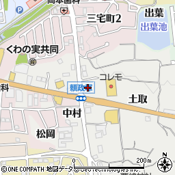大阪ガス亀岡ステーション周辺の地図