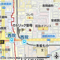 京都府京都市中京区壬生淵田町31周辺の地図