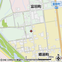 兵庫県西脇市富田町161周辺の地図