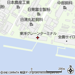 三井倉庫株式会社　中部支社名古屋センター　北浜事務所周辺の地図