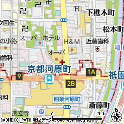 京都府京都市中京区米屋町周辺の地図