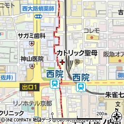 京都府京都市中京区壬生淵田町3-3周辺の地図