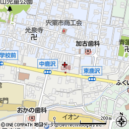 篠陽タクシー有限会社周辺の地図