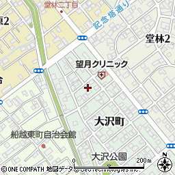静岡県静岡市清水区大沢町12-21周辺の地図