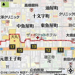 京都府京都市中京区瀬戸屋町周辺の地図